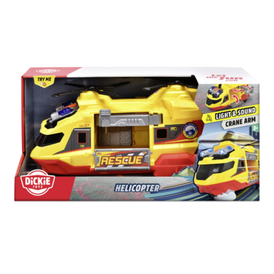 Транспорт и спецтехника - Вертолет Dickie Toys Служба спасения с носилками (3306023)#4