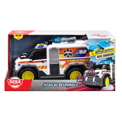 Транспорт і спецтехніка - Медична допомога Dickie Toys з ношами (3306024)#7