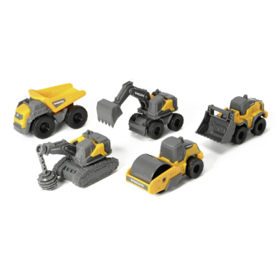 Транспорт и спецтехника - Игровой набор Dickie Toys Volvo Микроработники (3722008)#2