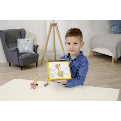 Товари для малювання - Книжка-розмальовка Simba Ферма з водяною ручкою (6334634)#2