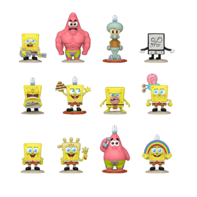Фигурки персонажей - Фигурка-сюрприз Funko Pop Mystery minis Sponge Bob Square Pants Губка Боб (76102)#2
