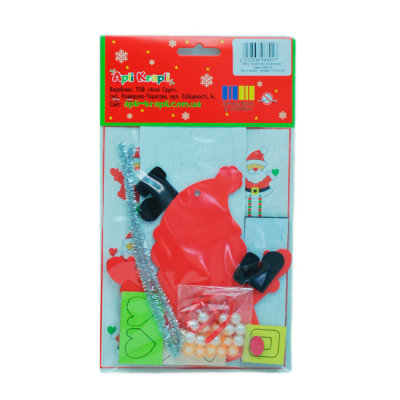 Наборы для творчества - Набор для творчества Apli Krapli Сделай сам Санта (2252536966017)#2