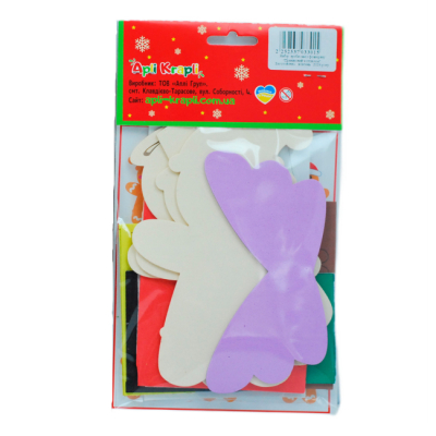 Набори для творчості - Набір для творчості Apli Krapli Зроби сам Пряниковий чоловічок (2252537033015)#2