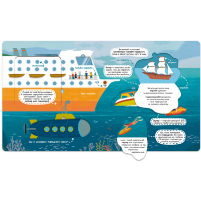 Раскраски и активитибуки (2-6 лет) - Книжка «Транспорт і машини-помічники» Галина Дерипаско (9789664298701)#2