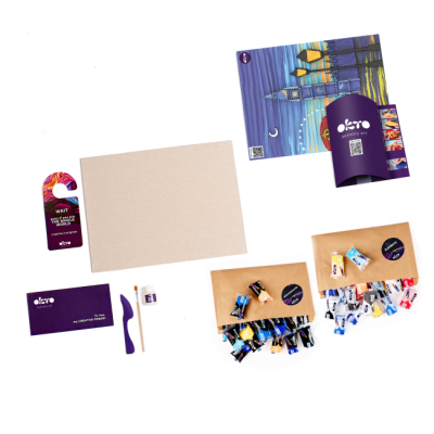 Набори для творчості - Набір для творчості OKTO 3D картина Лондон (10041)#2