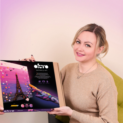 Набори для творчості - Набір для творчості OKTO 3D картина Париж (10043)#3