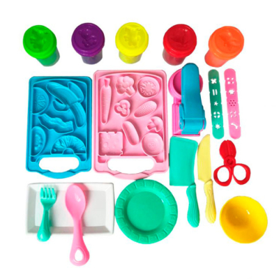 Набори для ліплення - Набір для ліплення DGT-Art Маленький шеф-кухар в асортименті (TY4464)#2