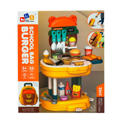Дитячі кухні та побутова техніка - Ігровий набір Shantou Yisheng Бургер (689-41)#4