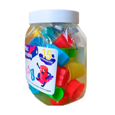 Набори для ліплення - Набір для ліплення DGT-Аrt Мікс аксесуарів (FOR11)#2