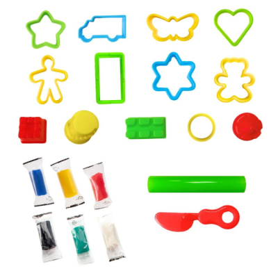 Набори для ліплення - Набір для ліплення DGT-Аrt Мікс аксесуарів (FOR11)#3