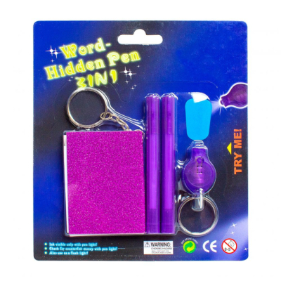 Наукові ігри, фокуси та досліди - Набір для фокусів Shantou Yisheng Секретні повідомлення (80-9291C)#3