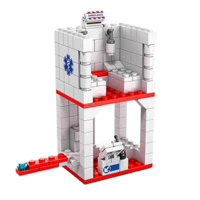 Блочные конструкторы - Конструктор Shantou Yisheng Скорая помощь 1000 деталей (K8857-5)#2