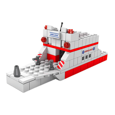 Блочные конструкторы - Конструктор Shantou Yisheng Скорая помощь 1000 деталей (K8857-5)#3