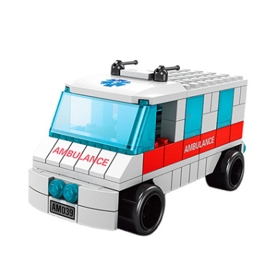 Блочные конструкторы - Конструктор Shantou Yisheng Скорая помощь 1000 деталей (K8857-5)#4