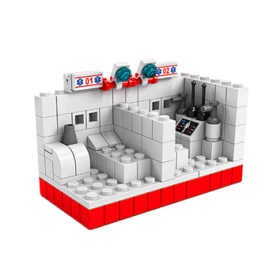 Блочные конструкторы - Конструктор Shantou Yisheng Скорая помощь 1000 деталей (K8857-5)#6