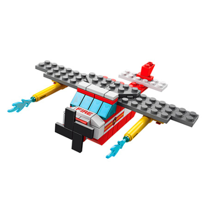 Блокові конструктори - Конструктор Shantou Yisheng Пожежний корабель 1000 деталей (K8978-1)#5