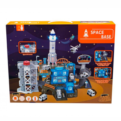 Паркинги и гаражи - Игровой набор Shantou Yisheng Космическая станция (ZX-066A)#2
