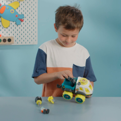 Блокові конструктори - Конструктор Machine maker Mission To Mars Truck Ровер (40090/2)#7