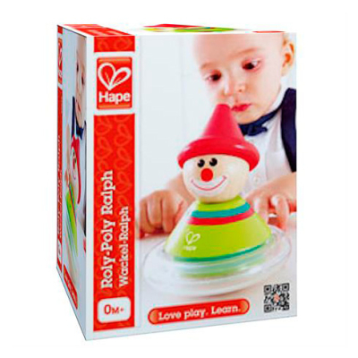Брязкальця, прорізувачі - Брязкальце Hape клоун Ральф (E0015)#2