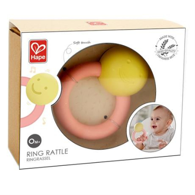 Брязкальця, прорізувачі - Брязкальце-прорізувач Hape Веселе кільце (E0025)#2