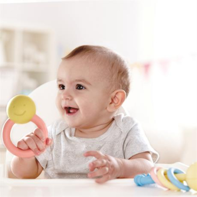 Брязкальця, прорізувачі - Брязкальце-прорізувач Hape Веселе кільце (E0025)#3