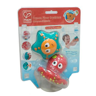 Игрушки для ванны - Набор игрушек для ванны Hape Осьминог и морская звезда (E0213)#3