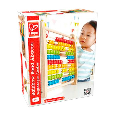 Обучающие игрушки - Развивающая игрушка Hape Деревянные счеты (E0412)#2