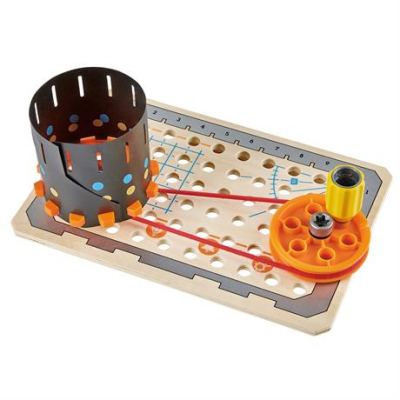 Конструктори з унікальними деталями - Конструктор Hape Ящик з інструментами (E3029)#4