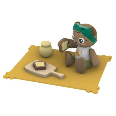 Фігурки тварин - Ігровий набір Hape Ведмедик і бджоли (E3415)#2