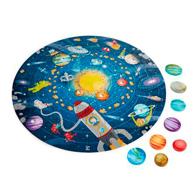 Пазлы - Пазл Hape Солнечная система 102 элемента (E1625)#3