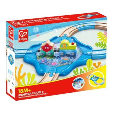 Железные дороги и поезда - Игровой набор Hape Железная дорога Подводный мир  (E3827)#4