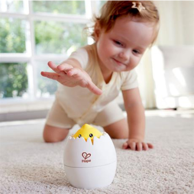 Розвивальні іграшки - Розвиваюча іграшка Hape Курча в яйці (E0073)#4