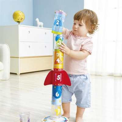 Обучающие игрушки - Игровой набор Hape Ракета с мячиками (E0387)#6