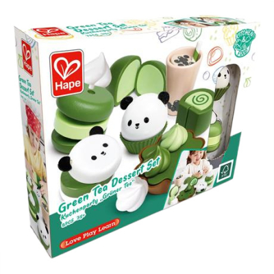 Детские кухни и бытовая техника - Игровой набор Hape Десерты из зеленого чая (E3195)#2