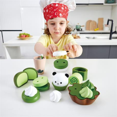 Детские кухни и бытовая техника - Игровой набор Hape Десерты из зеленого чая (E3195)#3