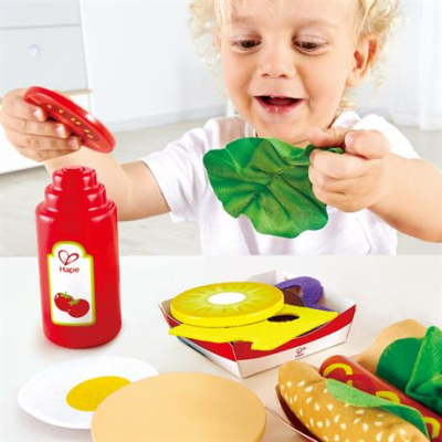 Детские кухни и бытовая техника - Игровой набор Hape Фаст-фуд (E3160)#3