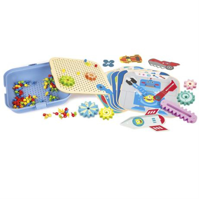 Развивающие игрушки - Игровой набор Hape Увлекательные шестерни (E1065)#2