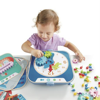 Развивающие игрушки - Игровой набор Hape Увлекательные шестерни (E1065)#5