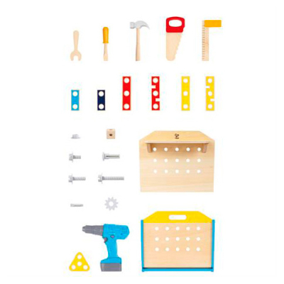 Набори професій -  Ігровий набір Hape Верстак маленького інженера (E3221)#2