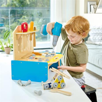 Набори професій -  Ігровий набір Hape Верстак маленького інженера (E3221)#4