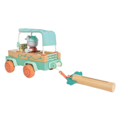 Фігурки тварин - Ігровий набір Hape Пригоди на позашляховику (E3422)#5