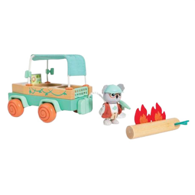 Фігурки тварин - Ігровий набір Hape Пригоди на позашляховику (E3422)#6