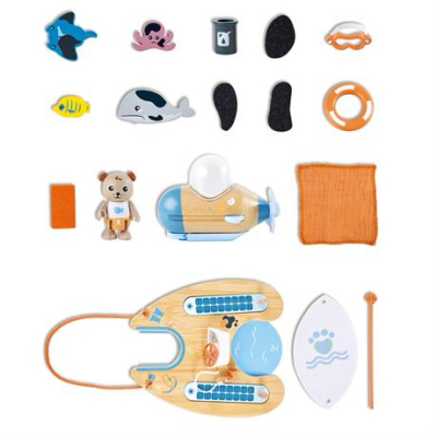 Фігурки тварин - Ігровий набір Hape Рятувальний катамаран (E3427)#2