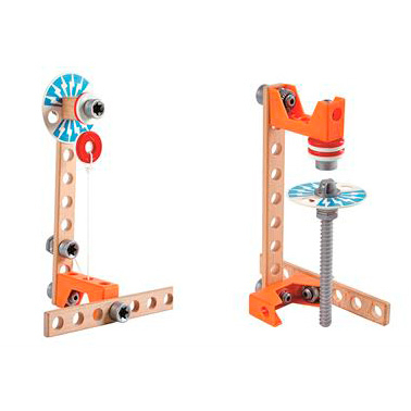 Конструкторы с уникальными деталями - Конструктор Hape Магнитная лаборатория 34 элемента (E3033)#2