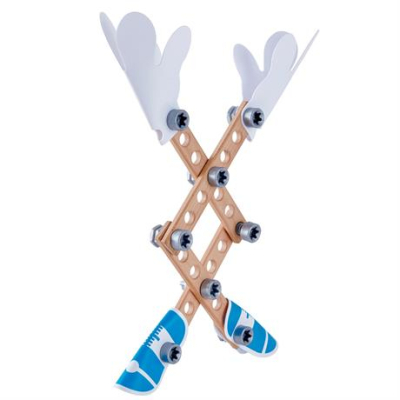 Конструктори з унікальними деталями - Конструктор Hape Науковий верстак 58 елементів (E3028)#3