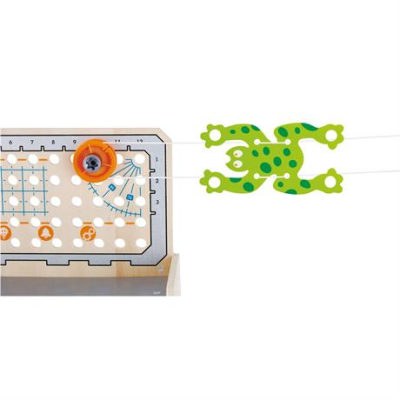 Конструктори з унікальними деталями - Конструктор Hape Науковий верстак 58 елементів (E3028)#6