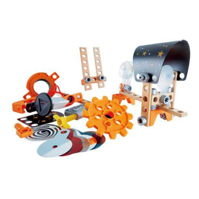 Конструктори з унікальними деталями -  Конструктор Hape Оптична лабораторія 54 елементи (E3034)#5