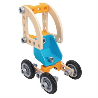 Конструктори з унікальними деталями - Конструктор Hape Екскаватор 37 елементів (E3038)#2