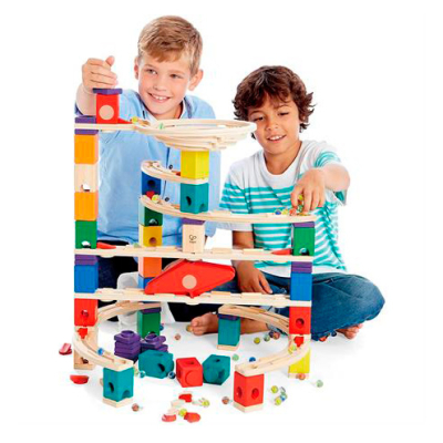 Конструкторы с уникальными деталями - Конструктор Hape Ускорение 136 элементов (E6007)#4