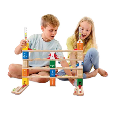 Конструкторы с уникальными деталями - Конструктор Hape Программирование основания 130 элементов (E6028)#3